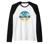 La vita è davvero una buona vacanza estiva al mare Grafico Maglia con Maniche Raglan