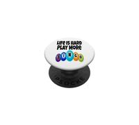 La vita è difficile Gioca più giocatori di bingo vincere dicendo vincitore PopSockets PopGrip Adesivo