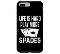 La vita è dura Gioca Più Picche Giochi di carte Giocatore vincente Custodia per iPhone 7 Plus/8 Plus