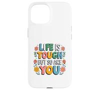 La vita è dura, ma così sei la mamma il romantico senza speranza Custodia per iPhone 15