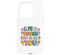 La vita è dura, ma così sei la mamma il romantico senza speranza Custodia per iPhone 15 Pro