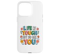 La vita è dura, ma così sei la mamma il romantico senza speranza Custodia per iPhone 15 Pro Max