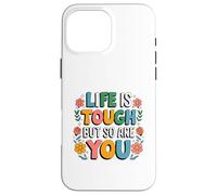 La vita è dura, ma così sei la mamma il romantico senza speranza Custodia per iPhone 16 Pro Max