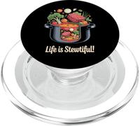 La vita è felice Cooking Design PopSockets PopGrip per MagSafe