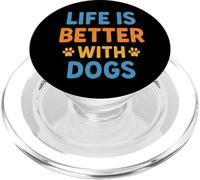 LA VITA È MEGLIO CON I CANI AMICI AMORE INCONDIZIONATO PopSockets PopGrip per MagSafe