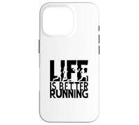 La vita è meglio correre Custodia per iPhone 16 Pro