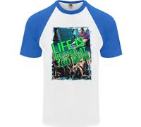 La Vita È Migliore A 130 BPM Musica Dance DJ Maglietta A Maniche Corte Per Uomo