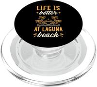 La vita è migliore a Laguna Beach California Family Spring Trip PopSockets PopGrip per MagSafe