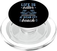 La vita è migliore a Ocean City Beach Maryland PopSockets PopGrip per MagSafe