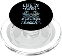 La vita è migliore a Santa Monica Beach Matching Family Spring PopSockets PopGrip per MagSafe
