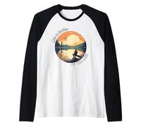 La vita è migliore al lago, Vacanze sul lago Lake Lovers Vacay Maglia con Maniche Raglan
