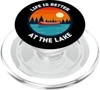 La vita è migliore al lago, Vacanze sul lago Lake Lovers Vacay PopSockets PopGrip per MagSafe