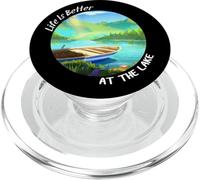 La vita è migliore al lago, Vacanze sul lago Lake Lovers Vacay PopSockets PopGrip per MagSafe