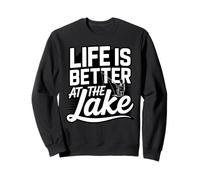 La Vita è Migliore al Pescatore del Lago Felpa