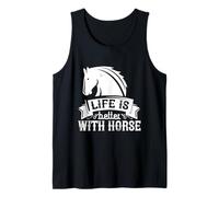 La Vita è Migliore con i Cavalli, Dice Il Cavallo Canotta