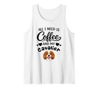 La Vita È Migliore con Il Mio Cane Cavalier King Charles Canotta