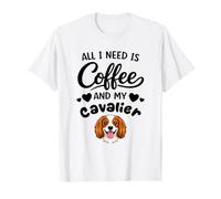 La Vita È Migliore con Il Mio Cane Cavalier King Charles Maglietta