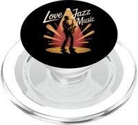 La vita è migliore con Jazz Divertente Jazz Musica Meme Love Jazz PopSockets PopGrip per MagSafe