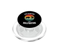 La vita è migliore con la corrida Corrida spagnola vintage PopSockets PopGrip per MagSafe