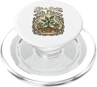 La vita è migliore con le piante - Amante delle piante d'appartamento PopSockets PopGrip per MagSafe