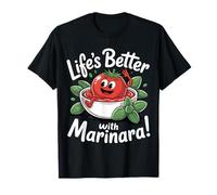 La Vita è Migliore con Marinara Design Maglietta