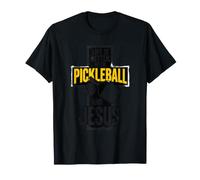 La Vita è Migliore con Pickleball e Jesus Christian Maglietta