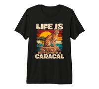 La Vita è Migliore con Un Caracal Maglietta Premium