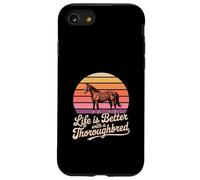 La vita è migliore con un cavallo purosangue Custodia per iPhone SE (2020) / 7/8