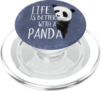 La vita è migliore con un panda PopSockets PopGrip per MagSafe