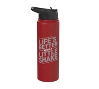 La vita è migliore con una piccola scossa di consapevolezza del Parkinson Stainless Steel Insulated Water Bottle