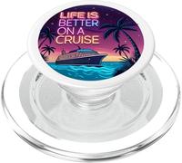 La vita è migliore in crociera in crociera in crociera oceanica PopSockets PopGrip per MagSafe