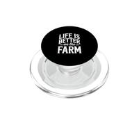 La vita è migliore in fattoria PopSockets PopGrip per MagSafe