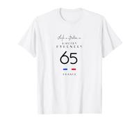 La Vita è Migliore in HAUTES-PYRÉNÉES Numero 65 Tarbes Francia Maglietta