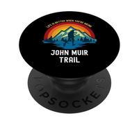 La vita è migliore quando fai escursioni John Muir Trail PopSockets PopGrip Adesivo