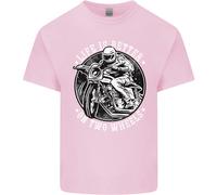 La Vita È Migliore Su Due Ruote Maglietta Per Bambini Ragazzi E Ragazze