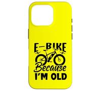 La vita è migliore su una bici elettrica perché sono vecchio Custodia per iPhone 16 Pro