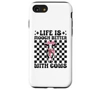 La vita è Mooch Mooch Meglio Con Le mucche Agricoltore Dairy Farmer Mucca Custodia per iPhone SE (2020) / 7/8