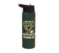 La vita è piena di rischi - Saldatore Metalworker Ironworker Weld Stainless Steel Insulated Water Bottle