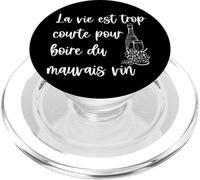 La vita è troppo breve per bere vino cattivo PopSockets PopGrip per MagSafe