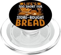 La vita è troppo breve per la cottura del pane acquistato in negozio PopSockets PopGrip per MagSafe