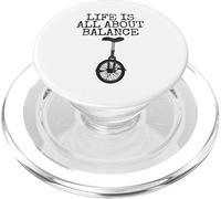 La vita è tutta una questione di equilibrio, monociclo PopSockets PopGrip per MagSafe
