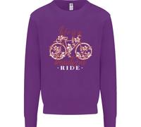 La Vita È Un Bellissimo Viaggio Felpa Per Bambini Bicicletta