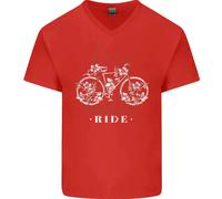 La Vita È Un Bellissimo Viaggio Maglietta In Cotone A V-Collo Per Uomo