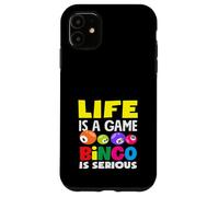 La vita è un gioco Bingo è un giocatore serio di bingo Custodia per iPhone 11