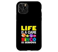 La vita è un gioco Bingo è un giocatore serio di bingo Custodia per iPhone 11 Pro