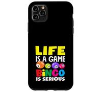 La vita è un gioco Bingo è un giocatore serio di bingo Custodia per iPhone 11 Pro Max