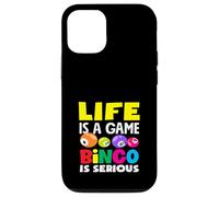La vita è un gioco Bingo è un giocatore serio di bingo Custodia per iPhone 12/12 Pro