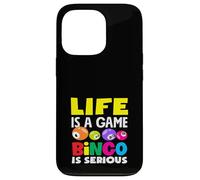 La vita è un gioco Bingo è un giocatore serio di bingo Custodia per iPhone 13 Pro