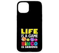 La vita è un gioco Bingo è un giocatore serio di bingo Custodia per iPhone 15 Plus