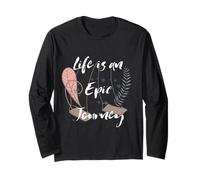 La Vita è Un Viaggio epico Che ispira Maglia a Manica